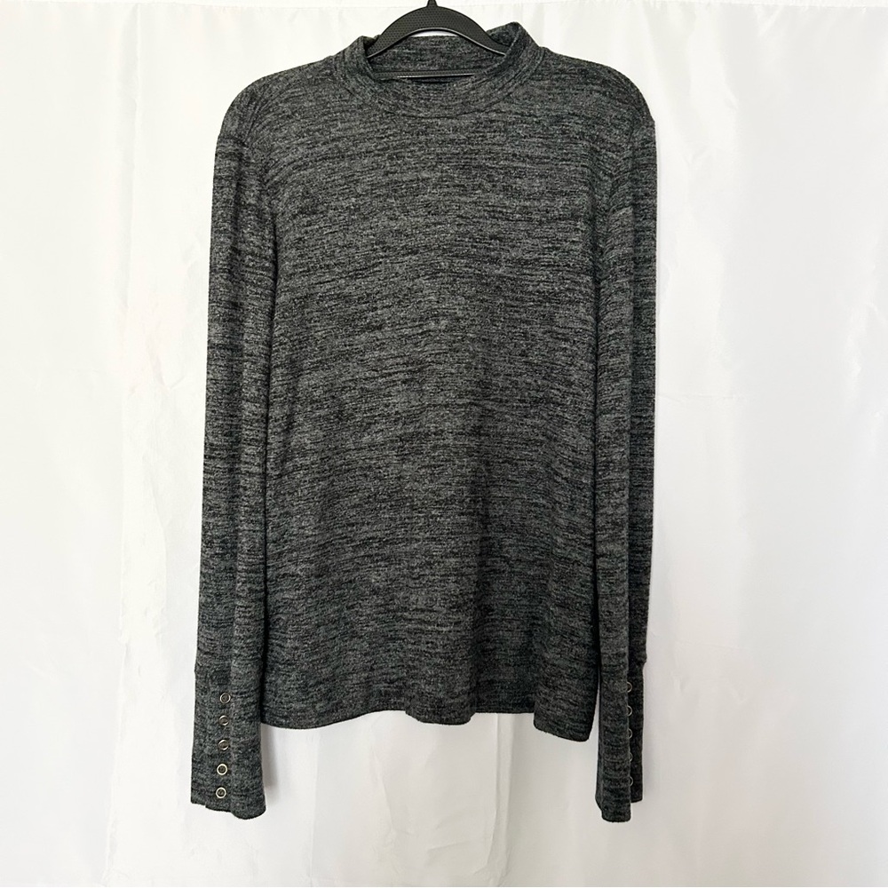 Rafaella Charcoal Knit Sweater